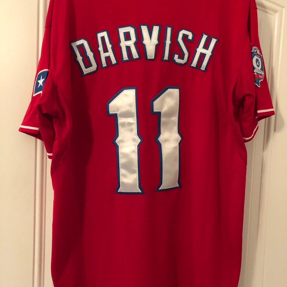 Texas Rangers Magestic Yu Darvish Jersey NWT 48